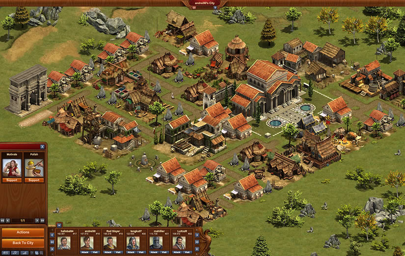 forge of empires modern age army defending